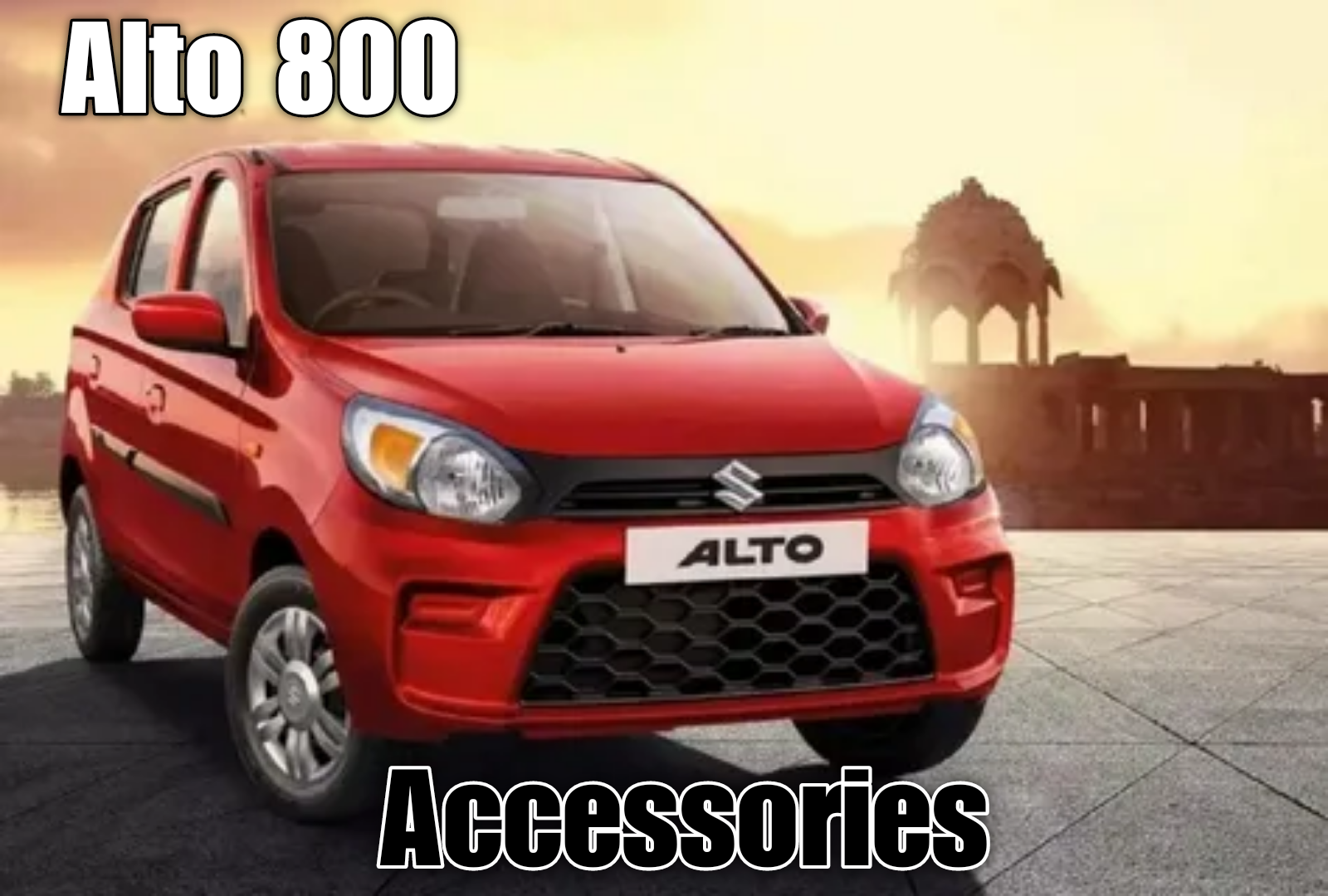 alto 800 accessories